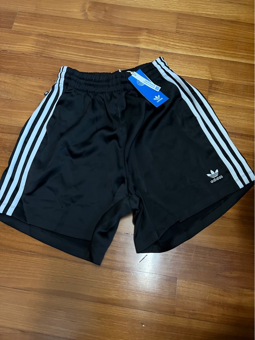 Adidas originals satin sale shorts