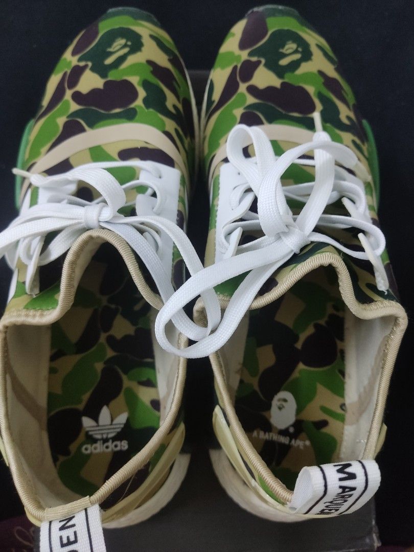ADIDAS NMD R1 BAPE Men s Fashion Footwear Sneakers on Carousell
