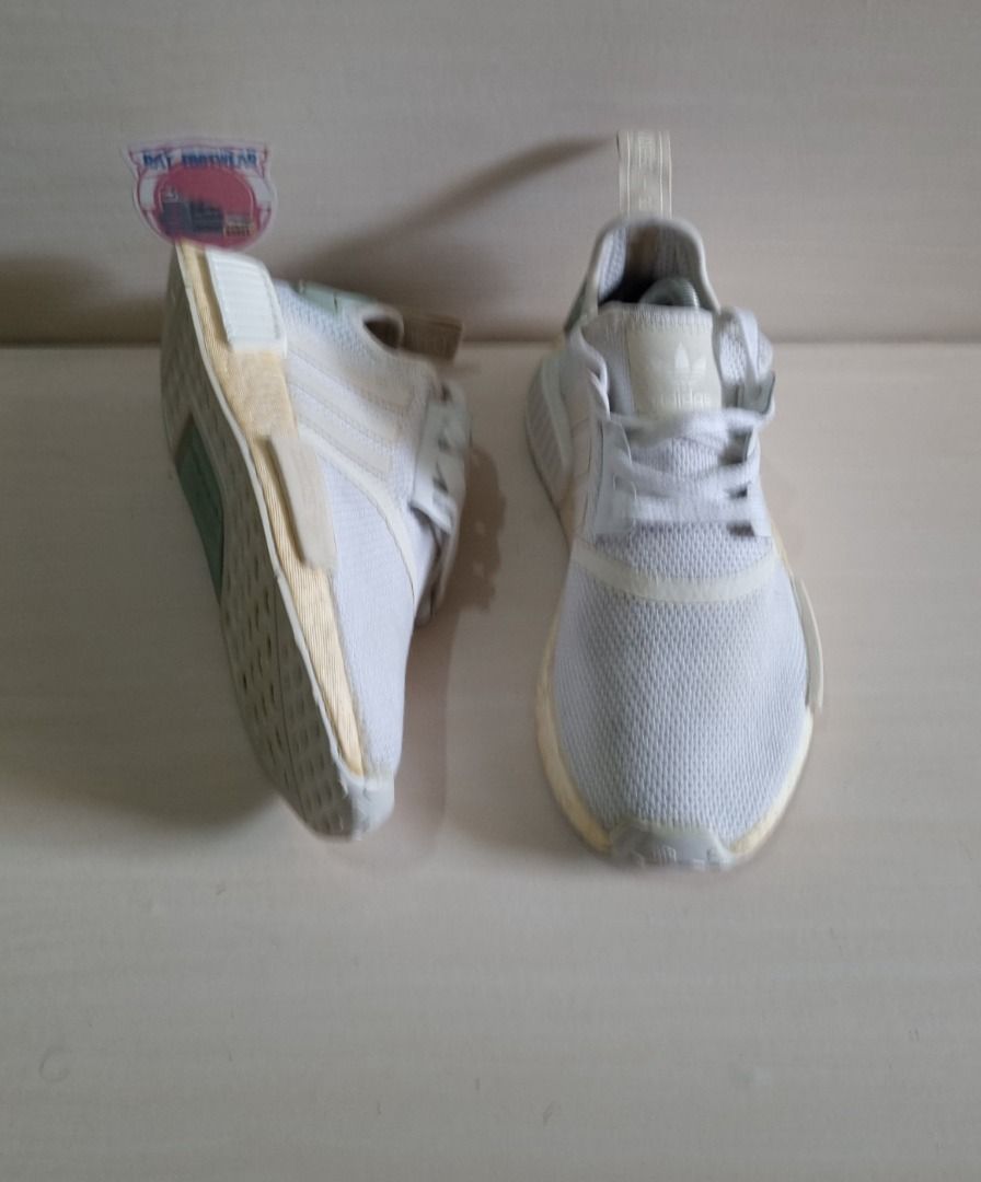 adidas gazelle silver green womens Shop Green Mens adidas NMD R1 Lace Up Sneakers – Shoebacca main image 0