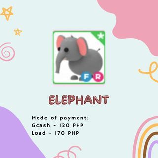 ADOPT ME FR ELEPHANT (FLY RIDE)