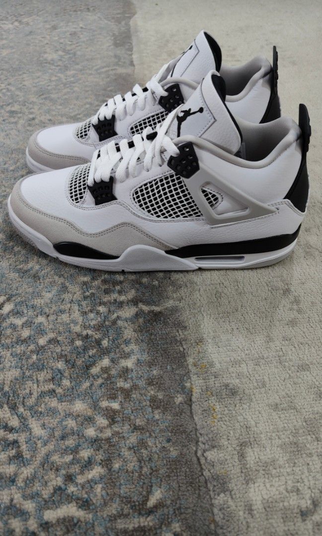 Jordan 4 Military black, Men's Fashion, Footwear, Sneakers on