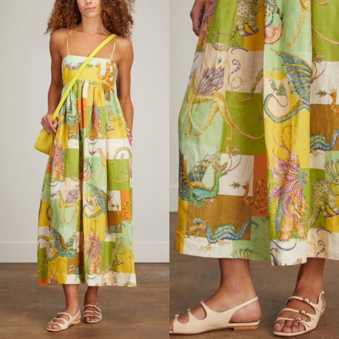 knee length dresses for ladies MERCADO MIDI DRESS