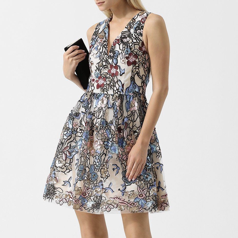 Alice and olivia becca on sale dress