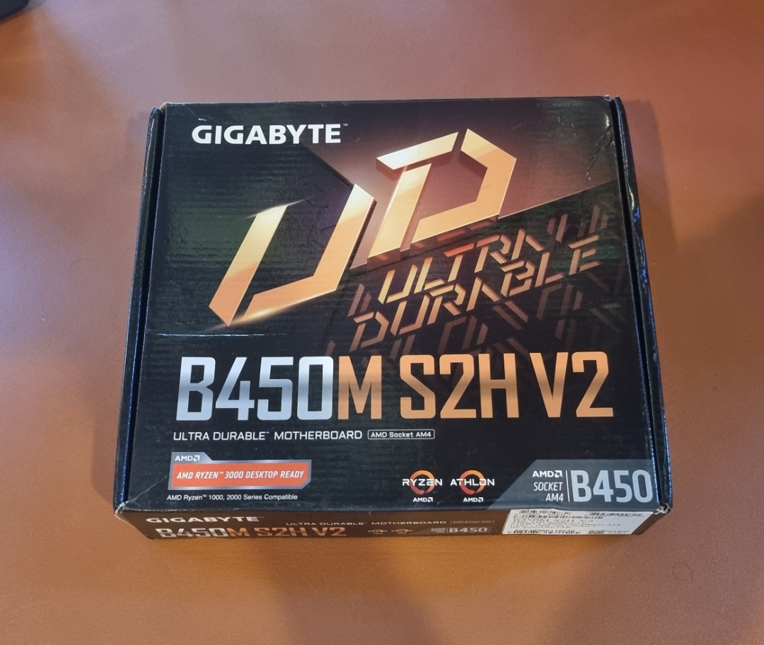 B450m s2h online ryzen 3600
