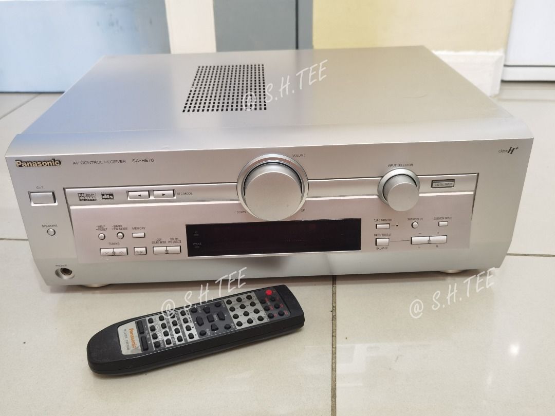 Amplifier Panasonic AV Receiver support Subwoofer Speaker 5.1, Audio