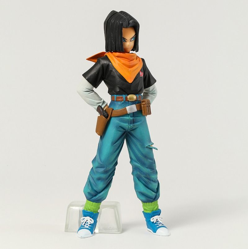 24CM Anime Dragon Ball Z Android 17 18 Figure Android 18 PVC Action Figures  Collection Model Toys for Children Christmas Gifts