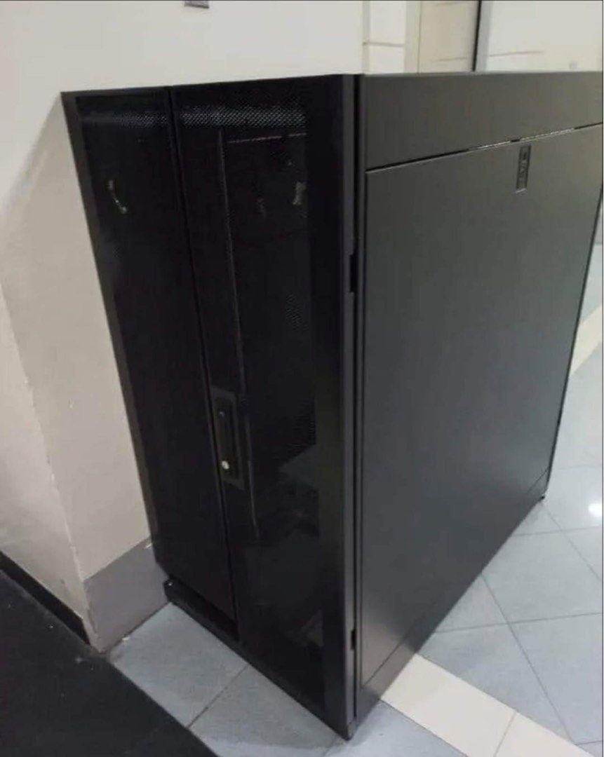 Apc server rack cabinet 42u 6 5ft 39inches depth furniture home