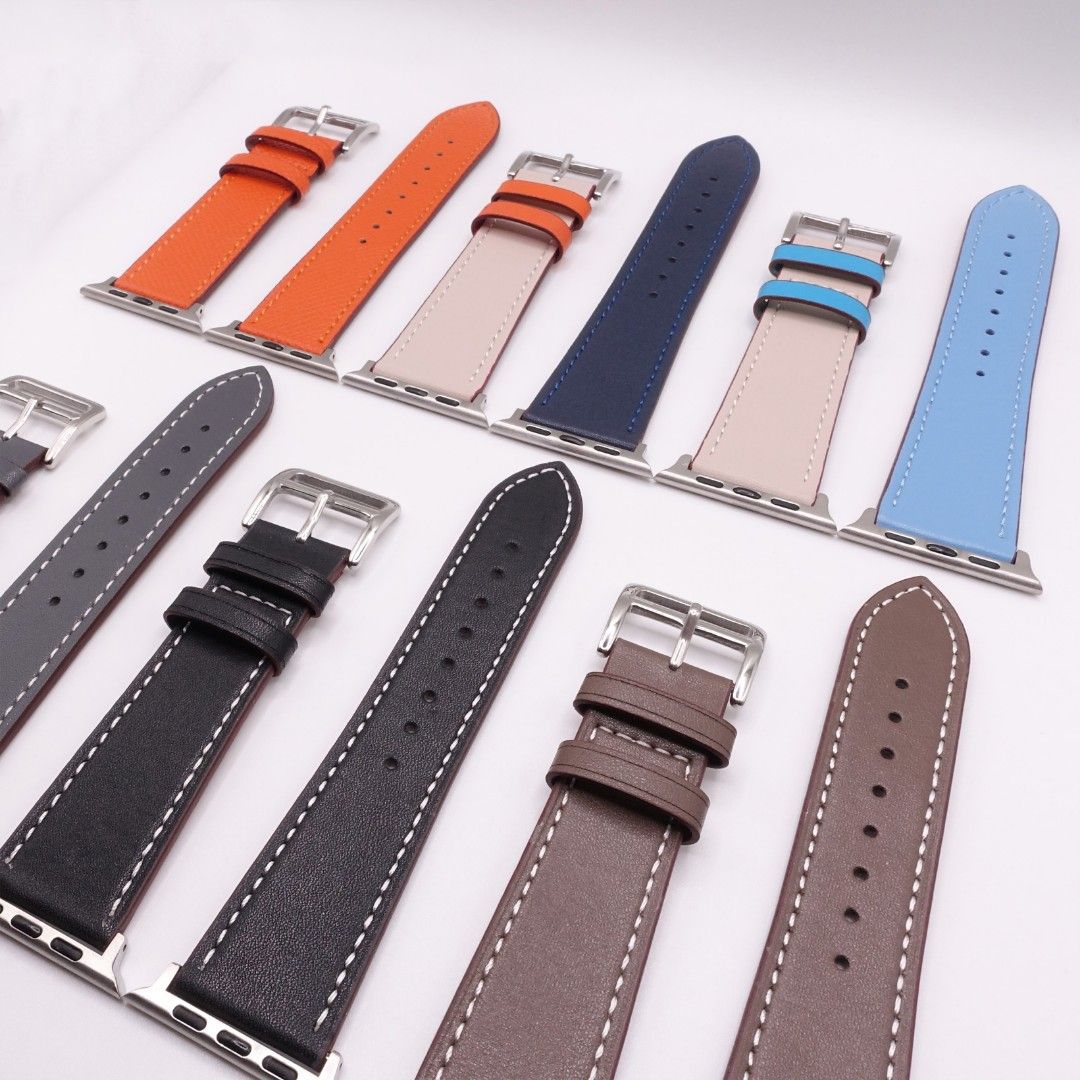 Genuine leather discount apple watch strap