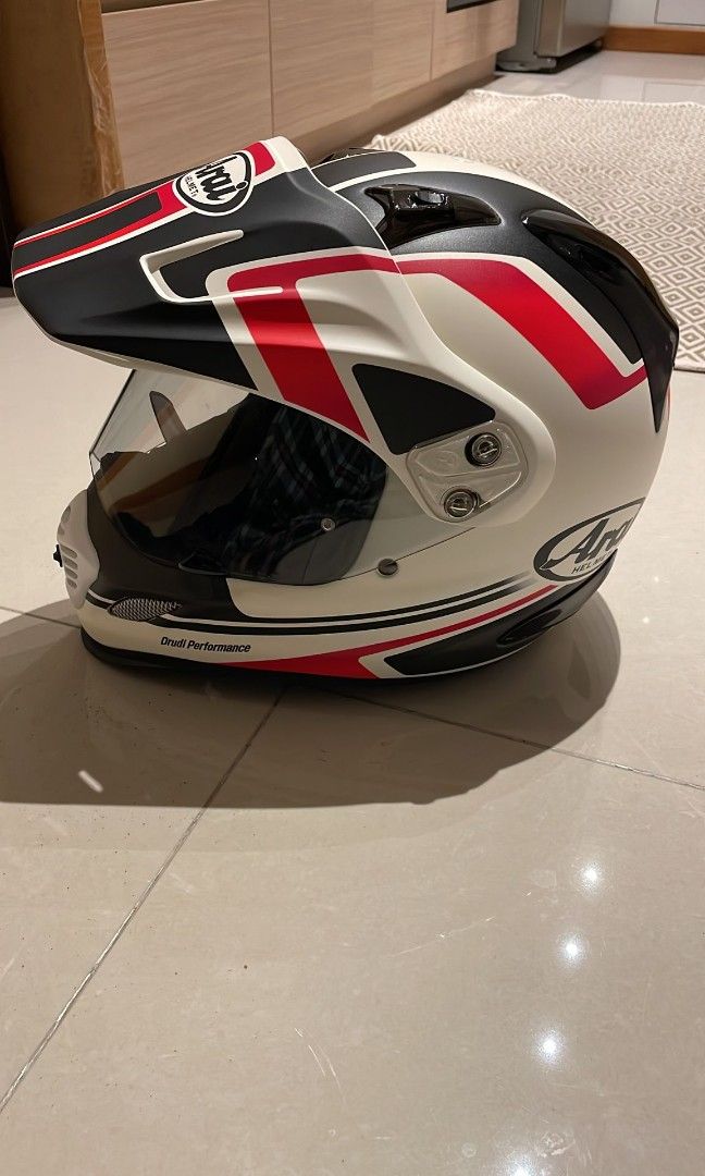 Arai Tour Cross Adventure Red, Motorcycles, Motorcycle Apparel