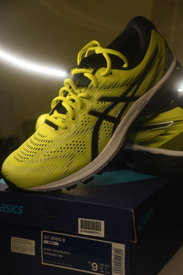 Asics gt 2000 8 yellow online