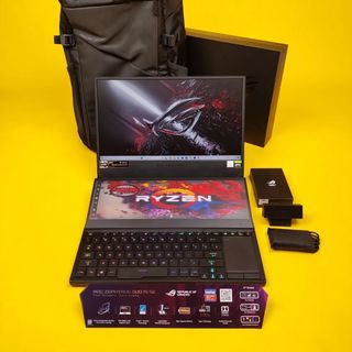 Asus rog Zephyrus duo 15 GX551QM RYZEN 9 5980HX RAM 16GB SSD 1TB RTX 3060