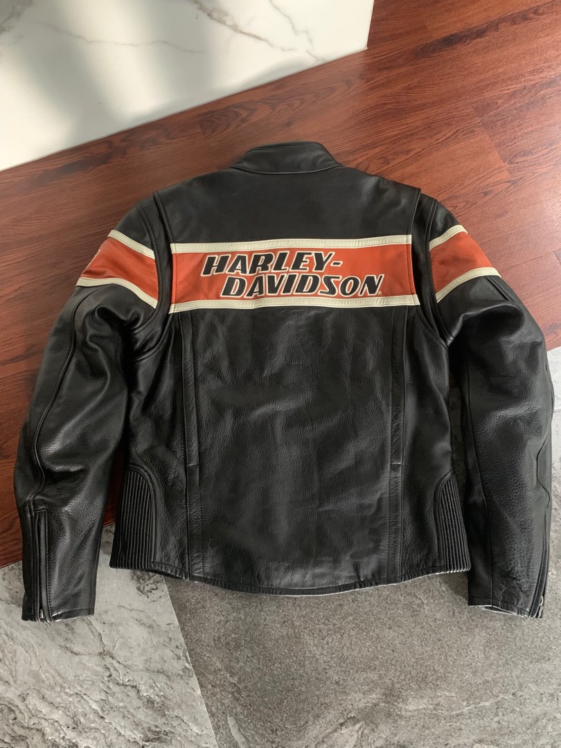 Authentic HARLEY DAVIDSON Thunder Hill Screamin’ Eagle Leather Biker