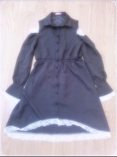 authentic ma*rs jirai kei one piece off shoulder