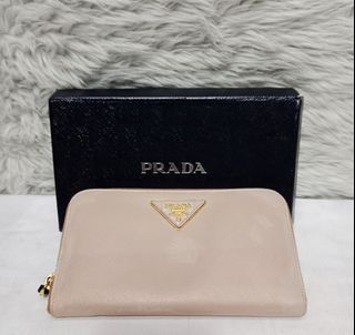 Authentic Prada Long Wallet