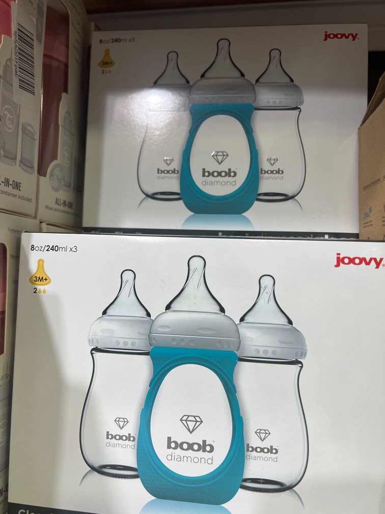 Boob Diamond Baby Bottle, baby bottle