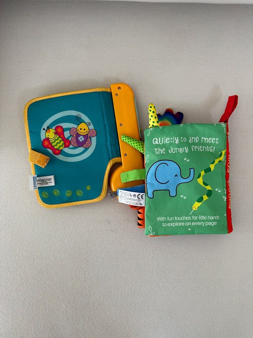 Baby sensory book, Babies & Kids, Infant Playtime on Carousell