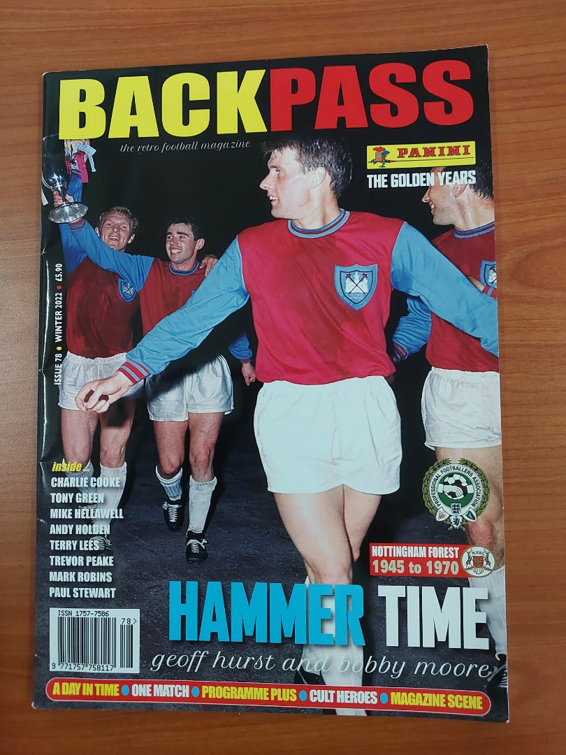Backpass: the retro football magazine. Issue 78, Winter 2022, Hobbies ...