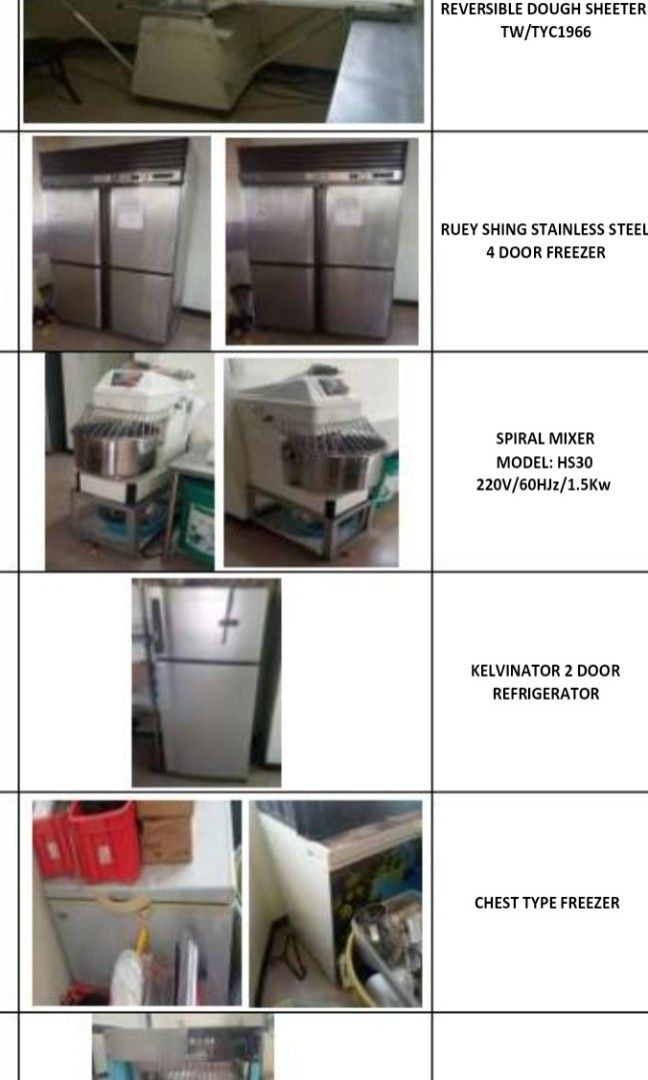 bakery equipments on Carousell
