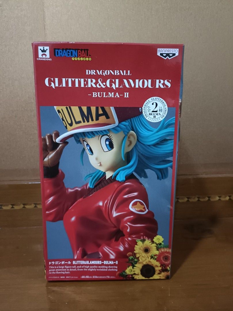 Dragon Ball Bulma - Figure Glitter & GLAMORS Rare Color Anime Otaku - Banpresto Original Japan