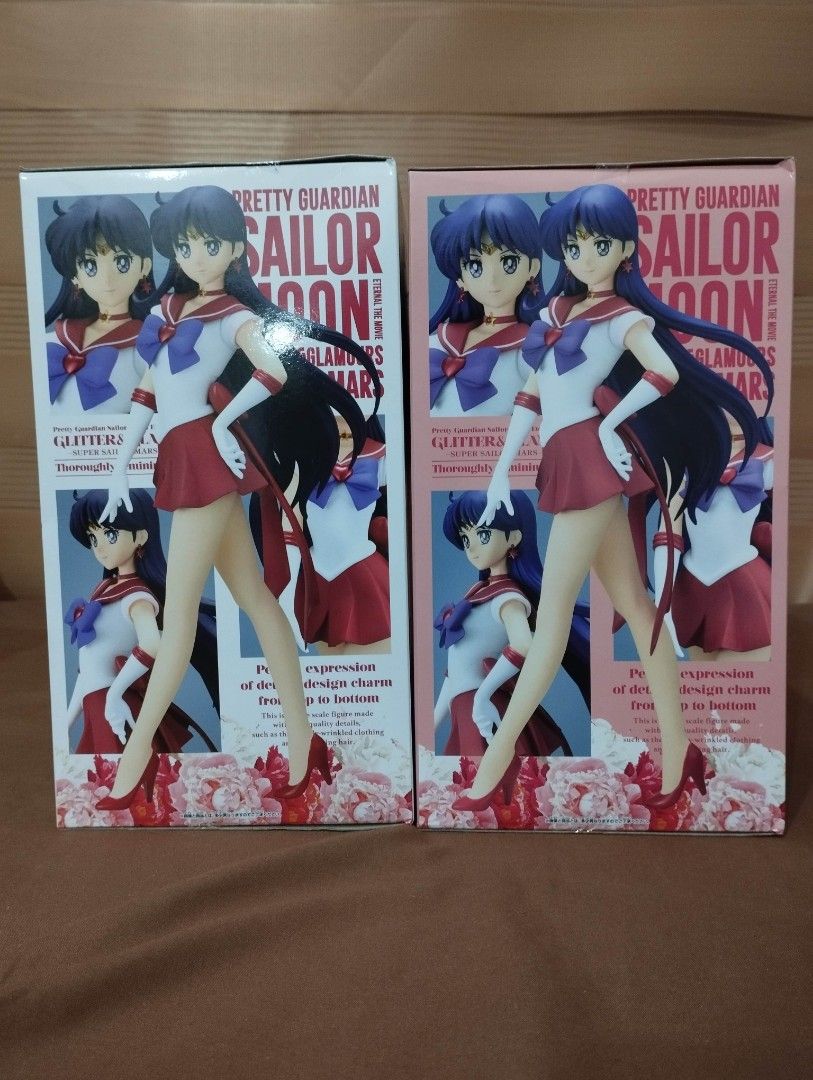 Banpresto Glitter and Glamours Sailor Mars (Category: Figurines & Statues) located in Manila. Submitted by jmmendoza321 (Listing ID 1234678576, Image 2). Description: Banpresto Glitter and Glamours Sailor Mars (Version A or Version B) Mint In Box Mode of Payment: GCash or COD Mode of Delivery: Lalamove or LBC Meet-up around Sampaloc, Manila Area.