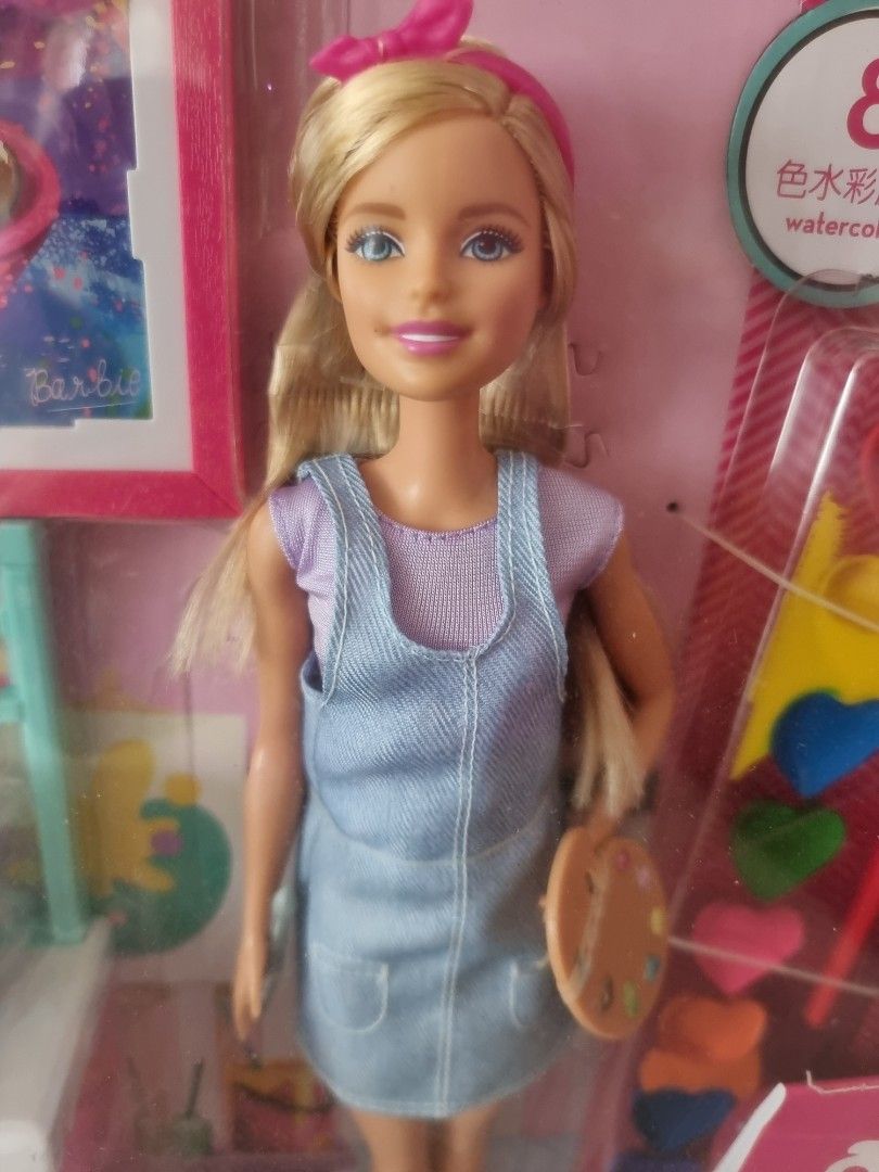 Barbie playset Artist, Hobbies & Toys, Toys & Games on Carousell