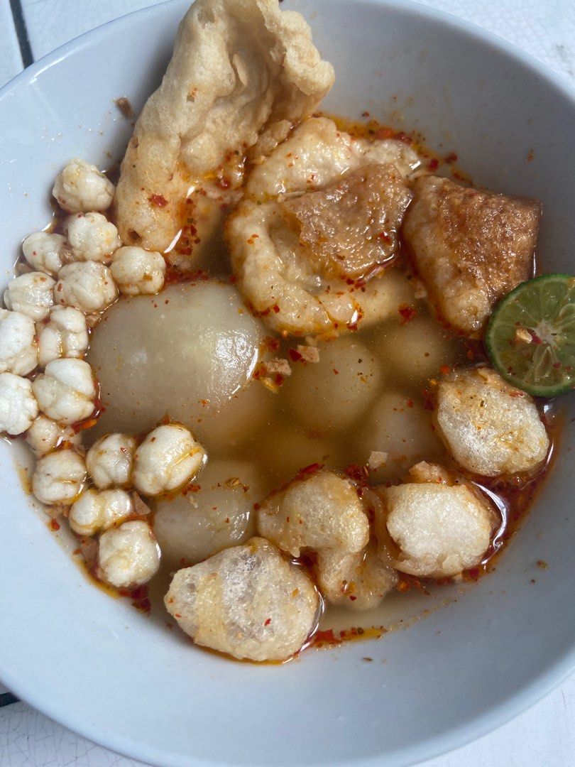 Baso Aci Isi Ayam Suwir Pedas Makanan And Minuman Makanan Instan Di