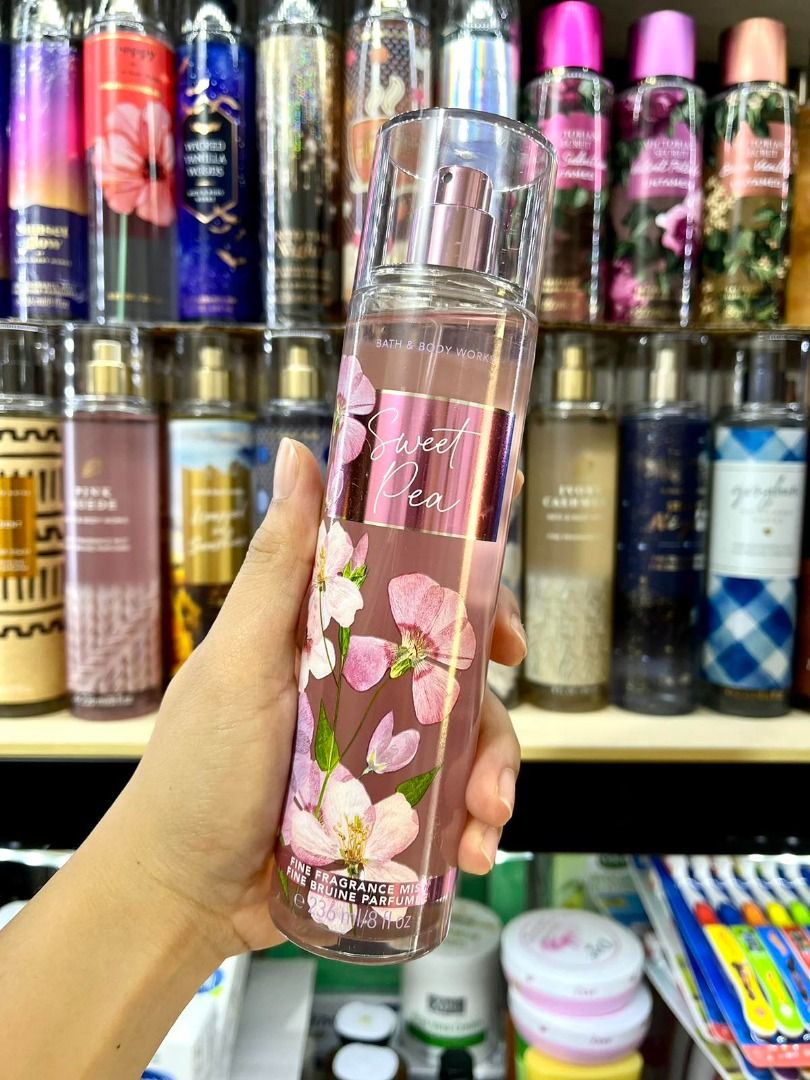Sweet pea online fine fragrance mist