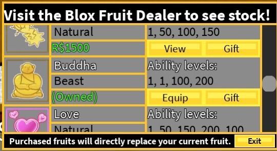 Blox Fruits, Perm buddha for?