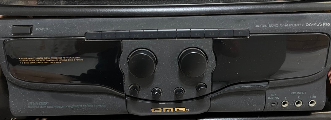 アンプ BMB DA X55 DIGITAL ECHO AMPLI KARAOKE bmb_digital_echo_av_amplifier_