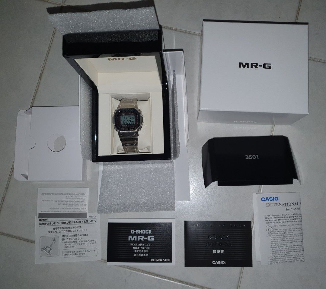 Brand New Casio Gshock MRGB5000 titanium watch, Men's Fashion