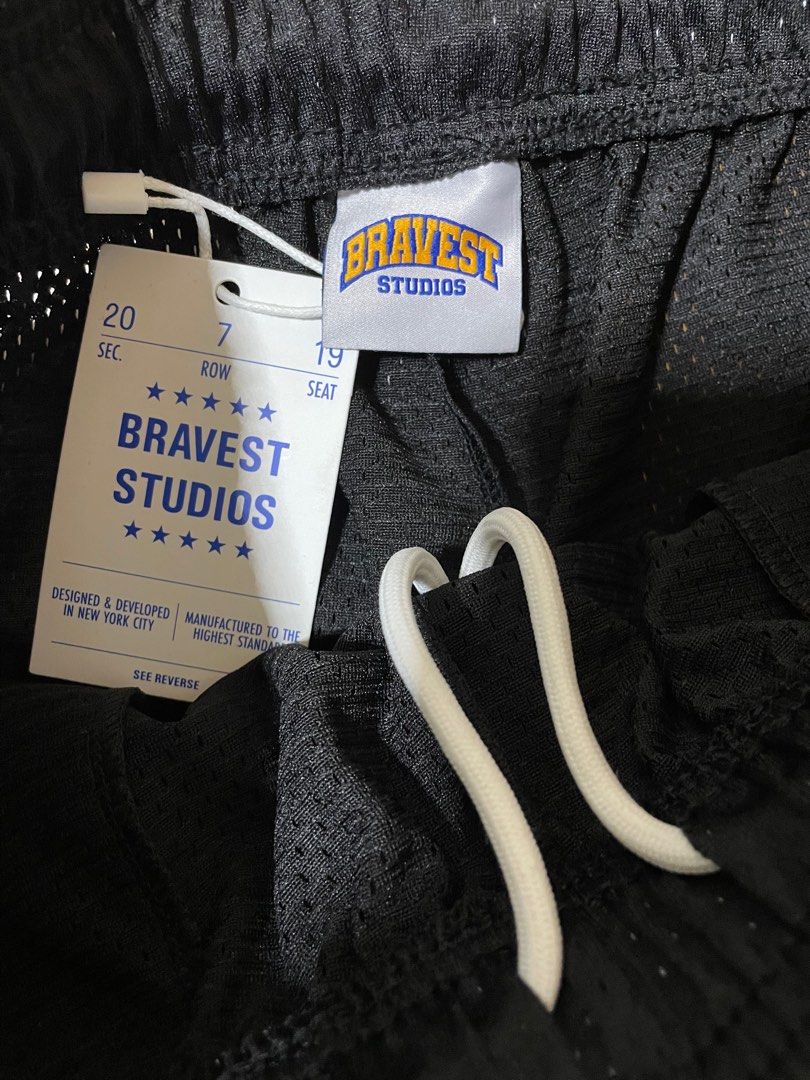 Bravest Studios Melrose Black Shorts [S/M]