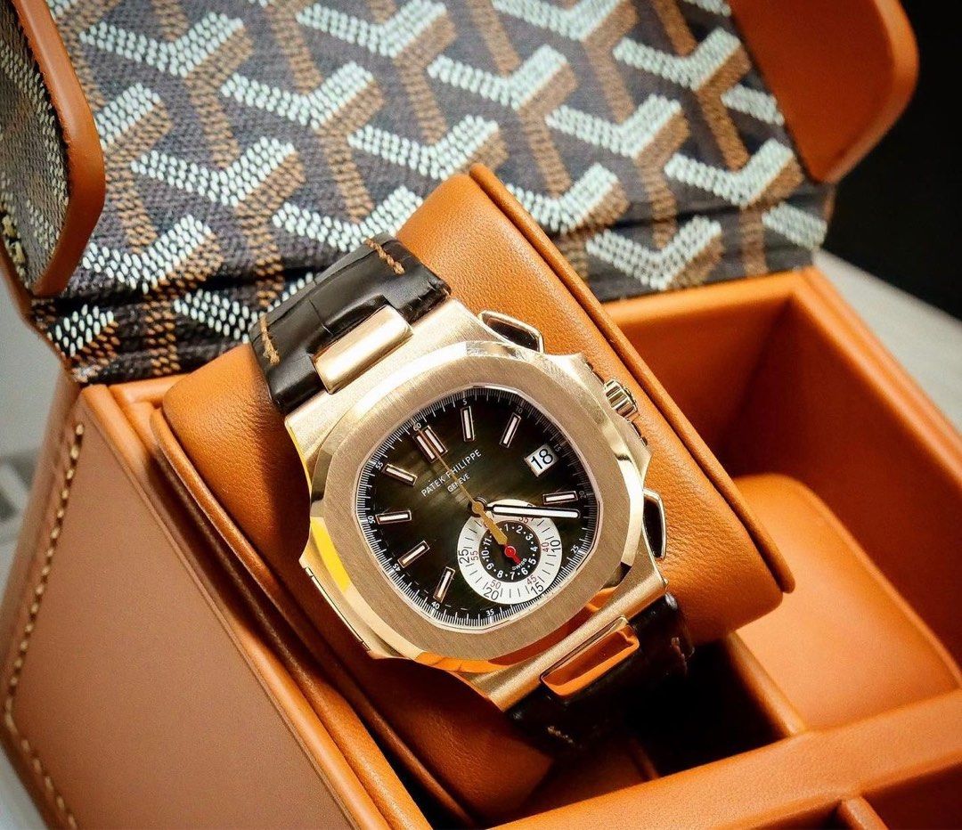 Patek 5980 outlet leather strap