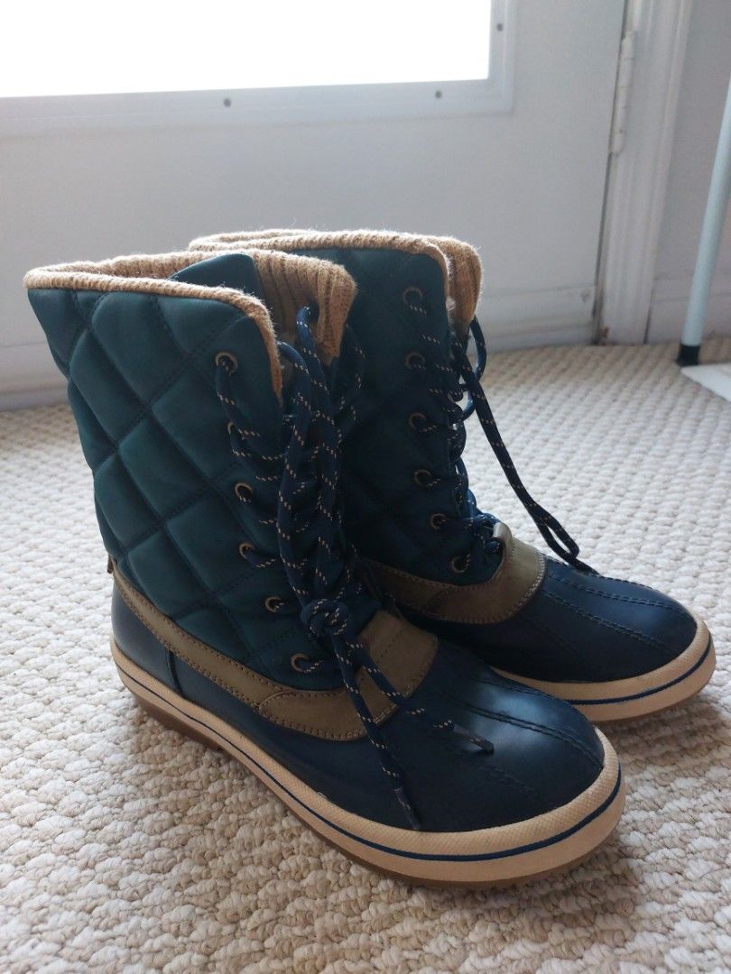 CALL IT SPRING navy blue snow boots size 7 Milton Women s