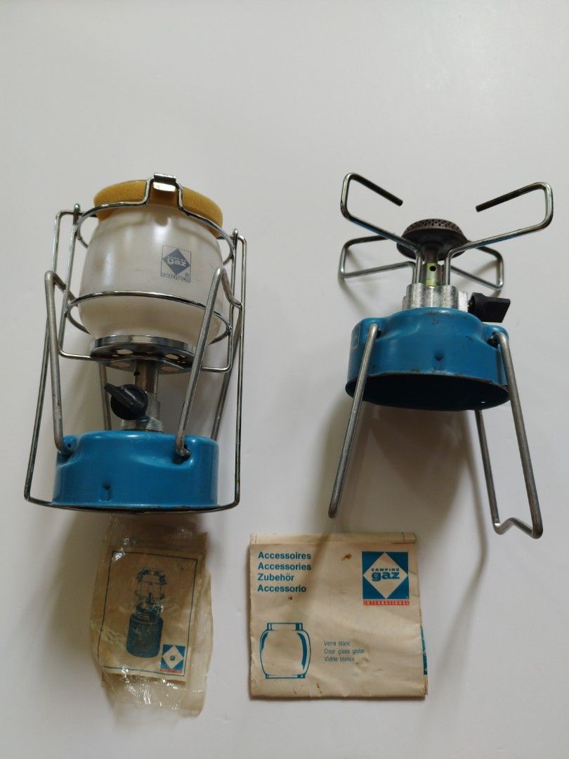 Camping gas light & cooking stove, Sports Equipment, Hiking & Camping