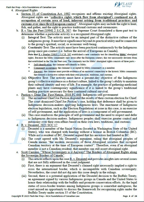 Canada NCA Exam Study Notes 興趣及遊戲 書本 文具 教科書 Carousell