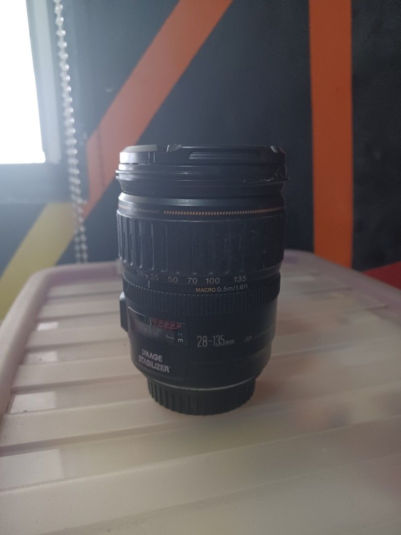 lente canon 28-135 ultrasonic