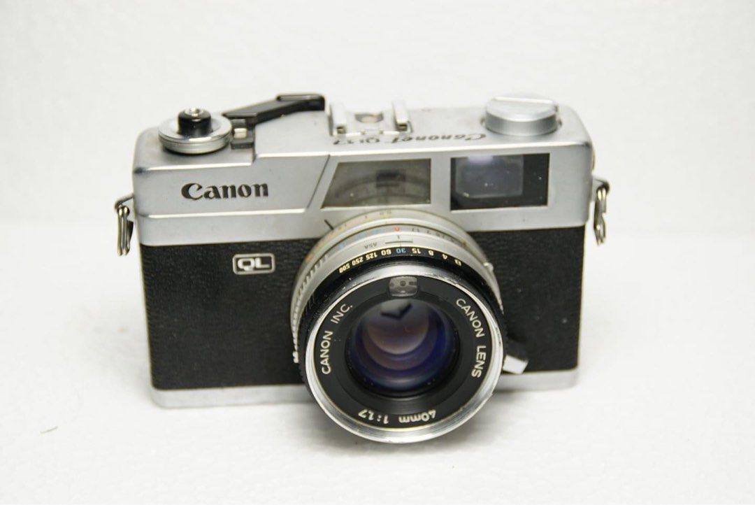 Canon Canonet QL17 Rangefinder Film Camera, Photography, Cameras on  Carousell