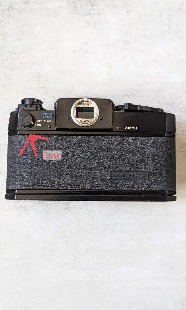 Canon F1 Film camera, Photography, Cameras on Carousell