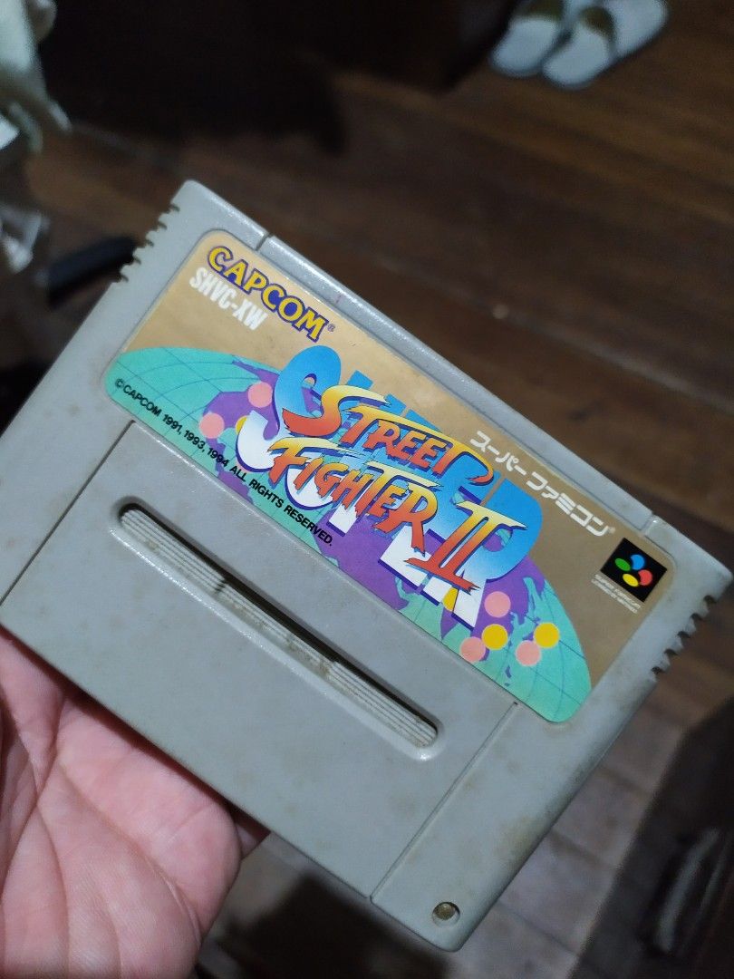 capcom street fighter cartridge (Category: Nintendo) located in Quezon City. Submitted by toys_r_here (Listing ID 1234771939, Image 1). Description: As is po Pa check nlng ng condition sa pics What you see is what you get haggle pwede PM ME FOR MORE QUESTIONS First to pay gets the item ship pwed din Qc area near quezon ave. Payment pwede bdo bpi.