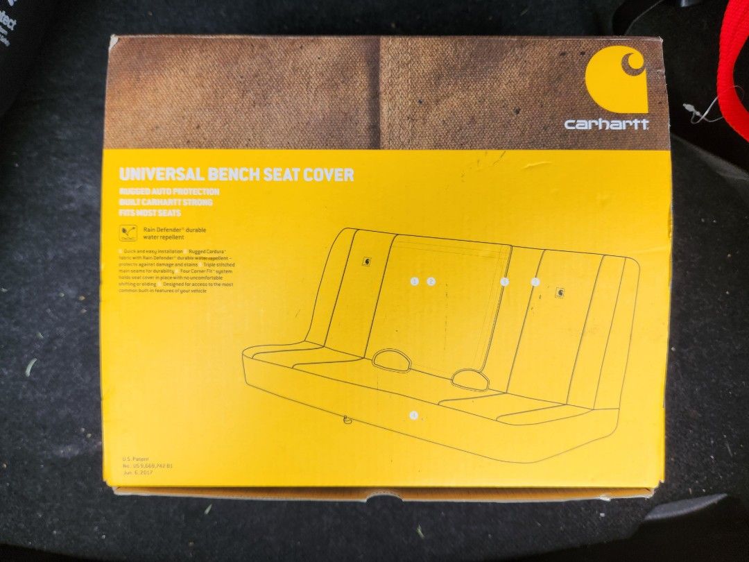 Carhartt Universal Seat Cover, Car Accessories, Accessories on Carousell