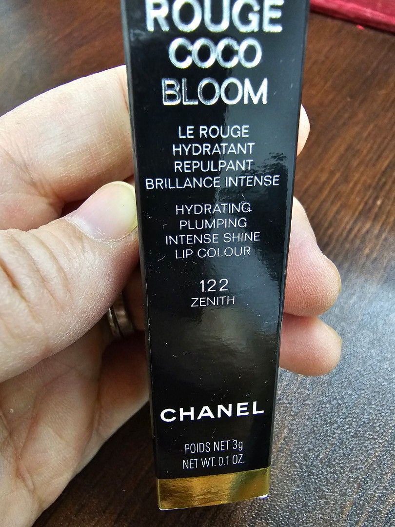 Chanel Rouge Coco Bloom Hydrating Plumping Intense Shine Lip Colour - 122  Zenith 3g/0.1oz