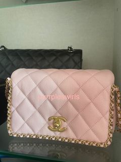 Chanel Bags | Wallet on Chain New Full Set Caviar Woc with Receipt Pink 22C G, (One Size), New | Tradesy