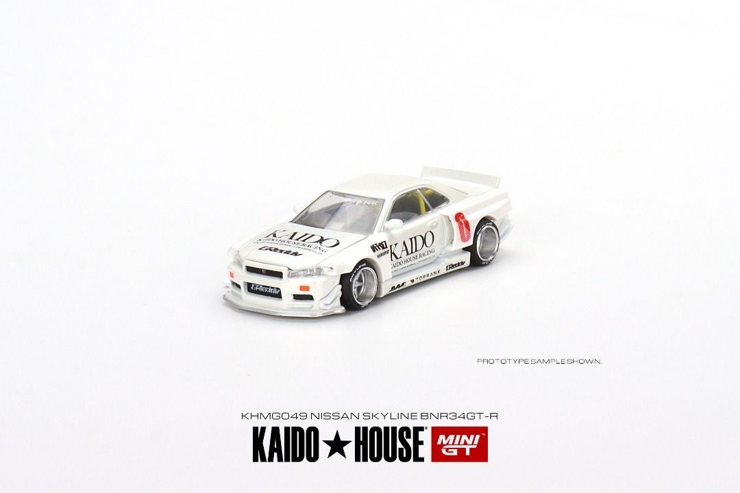 售罄Chase Car 隱藏版Mini GT x Kaido House Nissan Skyline GT-R R34 