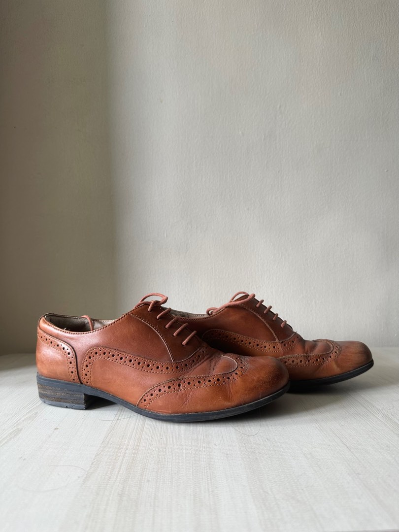 Clarks tan brogues ladies new arrivals