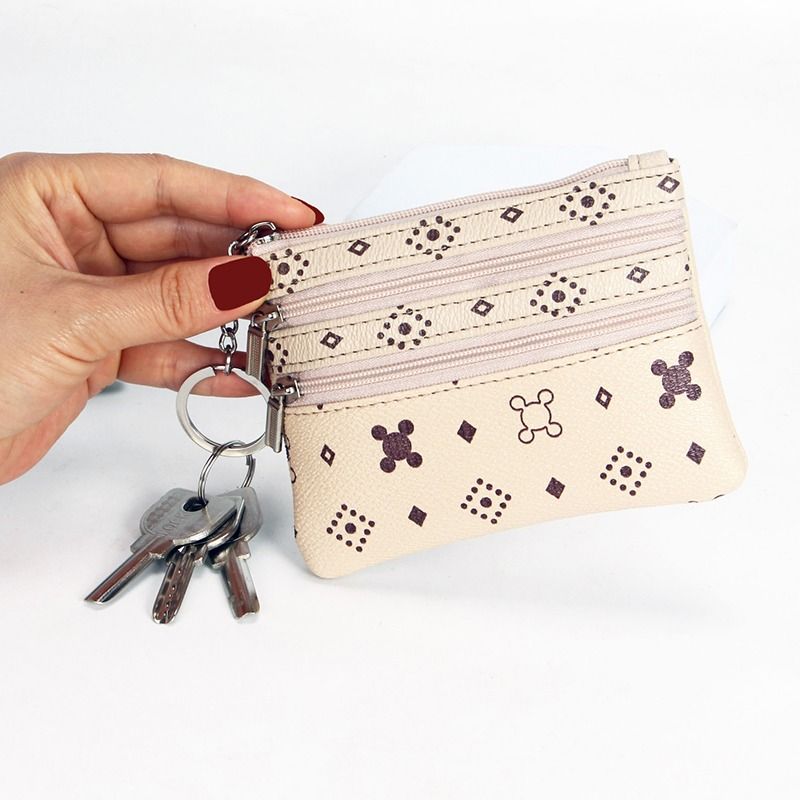 Designer coin pouch keychain discount
