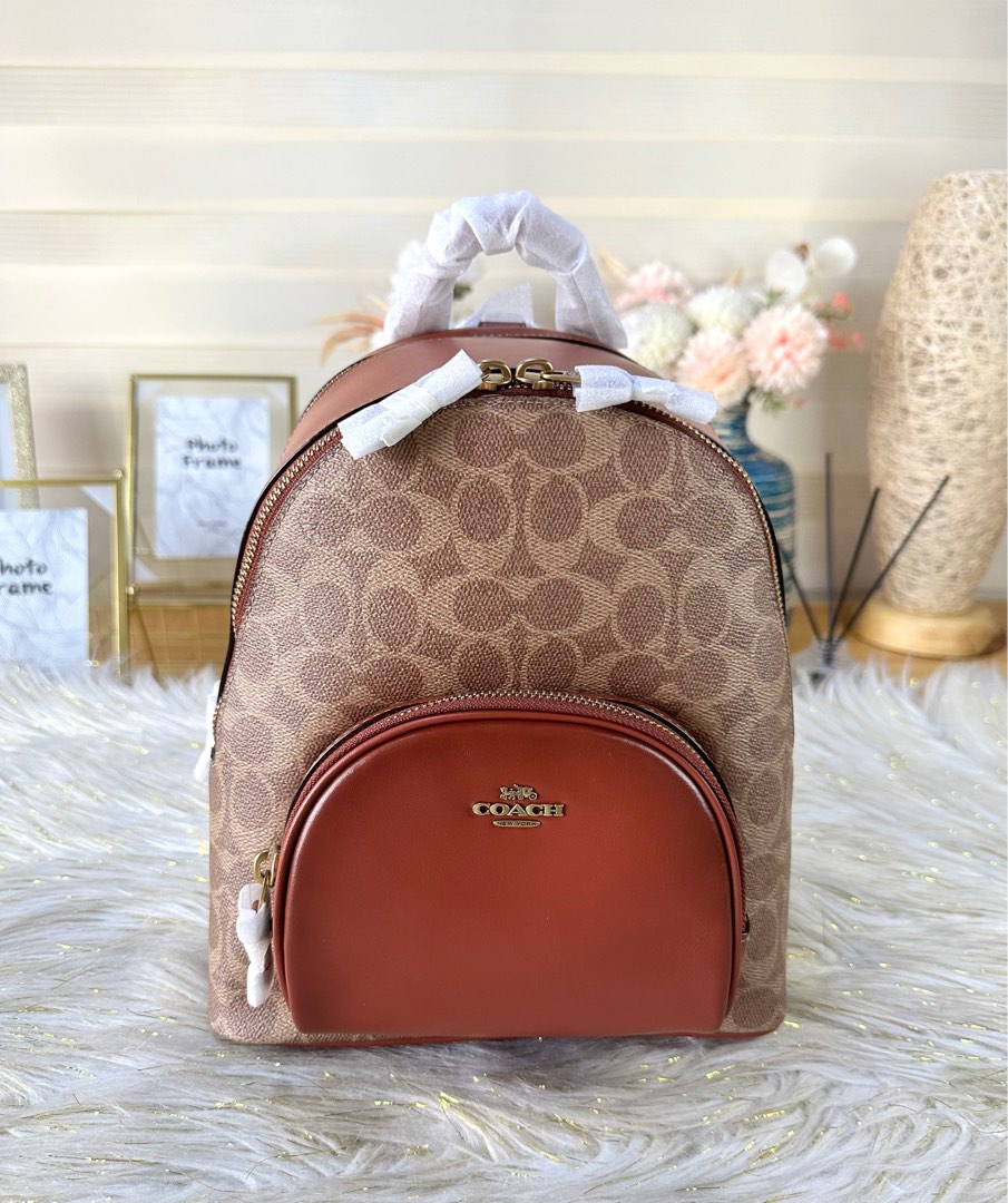 Carrie backpack 23 hot sale in rainbow signature canvas