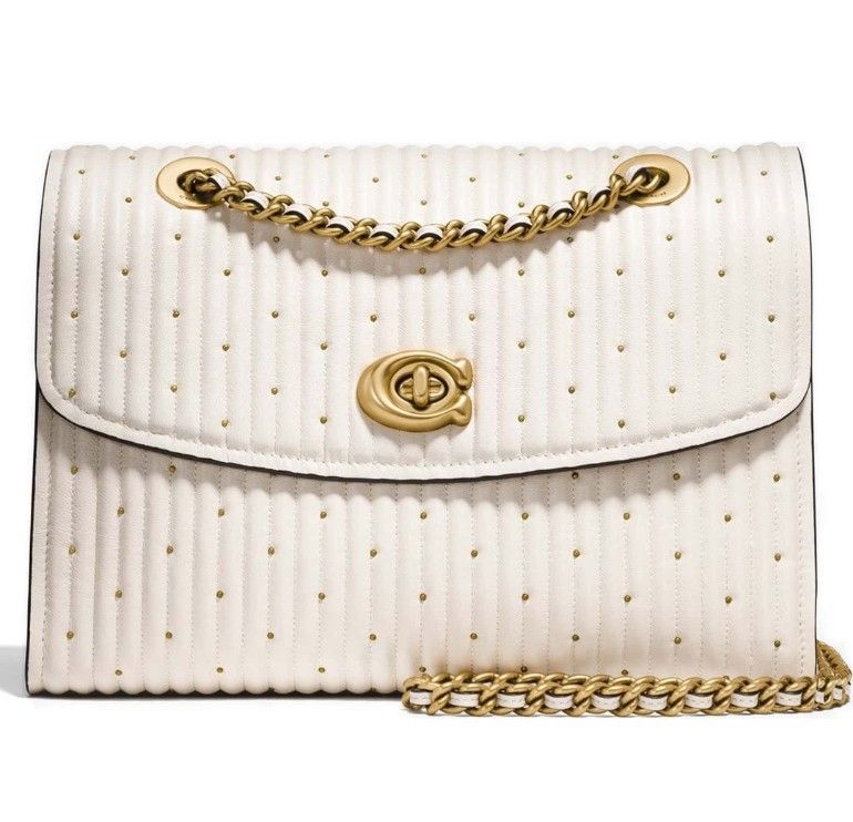 Coach parker discount quilted bag