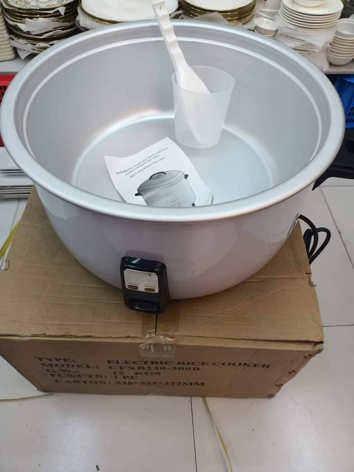 Commercial Rice Cooker Philippines COMMERCIAL TYPE RICE COOKER ELECTRIC, TV & Home Appliances, Kitchen ...