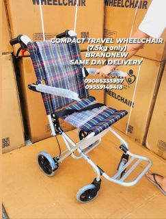 Compact Travel Wheelchair Aluminum