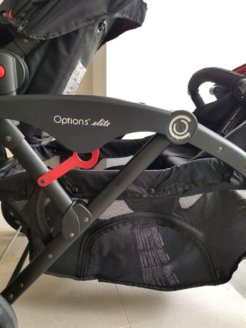 Contours Options Tandem Stroller Double Pram, Babies & Kids, Going Out